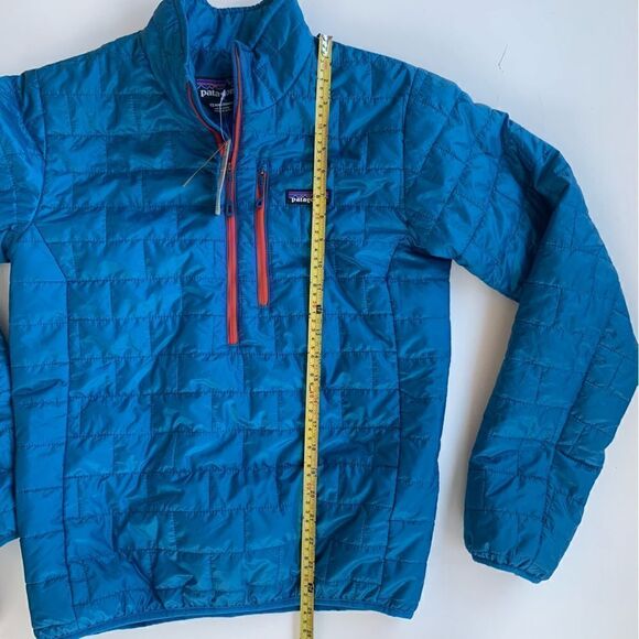 Patagonia Men XS Nano Puff Pullover Blue 1/4 PrimaLoft 84022 Jimmy Fallon NWT - Picture 4 of 11